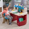 Step2 Deluxe Art Master Desk, Kids Activity Table & Chair, Arts & Crafts Desk, Made of Durable Plastic, For Toddlers 3+ Years Old