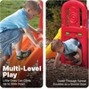 Step2 Game Time Sports Climber, Kids Indoor/Outdoor Playset, Backyard Playground Set, Slide, Climbing Wall, Basketball Hoop, Outside Jungle Gym, For Toddlers 2-6 Years Old(Climber and Slide)