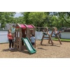 Step2 Naturally Playful Adventure Lodge Swing Set and Play Center(With Glider Extension)