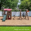 Step2 Naturally Playful Adventure Lodge Swing Set and Play Center(With Glider Extension)