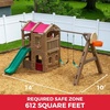 Step2 Naturally Playful Adventure Lodge Swing Set and Play Center(Without Glider)