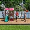 Step2 Naturally Playful Adventure Lodge Swing Set and Play Center(Without Glider)