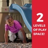 Step2 Play Up Gym Set for Kids, Outdoor Swing Set, Backyard Slide, Swings, Playhouse, & Crawl Space, Two Tier, Easy Set Up, Toddlers Ages 3-6 Years Old(Swing Set)