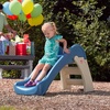 Step2 Play & Fold Junior Slide, Kids Indoor/Outdoor Play Slide, Backyard Playground Set, Easy Grip, Wide Ladder, Outside Jungle Gym, For Toddlers 1.5-4 Years Old