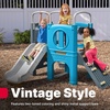 Step2 Scout & Slide Climber, Kids Outdoor Playset, Backyard Playground Set, Slide, Climbing Wall, Tunnel, Outside Vintage Style Jungle Gym, for Toddlers 2-6 Years Old(Climber)