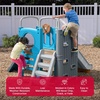 Step2 Scout & Slide Climber, Kids Outdoor Playset, Backyard Playground Set, Slide, Climbing Wall, Tunnel, Outside Vintage Style Jungle Gym, for Toddlers 2-6 Years Old(Climber)