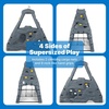 Step2 Skyward Summit for Kids, Climbing Wall Playset for Toddlers, Ages 4 –8 Years Old, Easy to Assemble Kids Outdoor Playground for Backyard(Step2 Skyward)