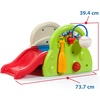 Step2 Sports-Tastic Activity Center, Toddler Sports Playset, Indoor/Outdoor Slide, Play Gym Includes Bat & Balls, Made of Durable Plastic, For Toddlers 1+ Years Old