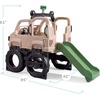 Step2 Truck Climber, Kids Outdoor Playset, Backyard Playground Set, Slide & Climbing Wall, Outside Jungle Gym, for Toddlers 2-5 Years Old
