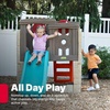 Step2 Woodland Climber II Kids Playset, Ages 2 –6 Years Old, Toddler Slide and Climbing Wall, Outdoor Playground for Backyard, Sturdy Plastic Frame, Easy Set Up(Playset)