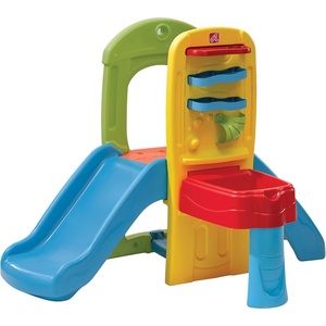 Step2 Play Ball Fun Climber, Kids Outdoor/Indoor Playset, Backyard Playground Set, Slide, Ladder, Ball Drop Maze, Outside Jungle Gym, For Toddlers 1.5+ Years Old(Ball Fun Climber)