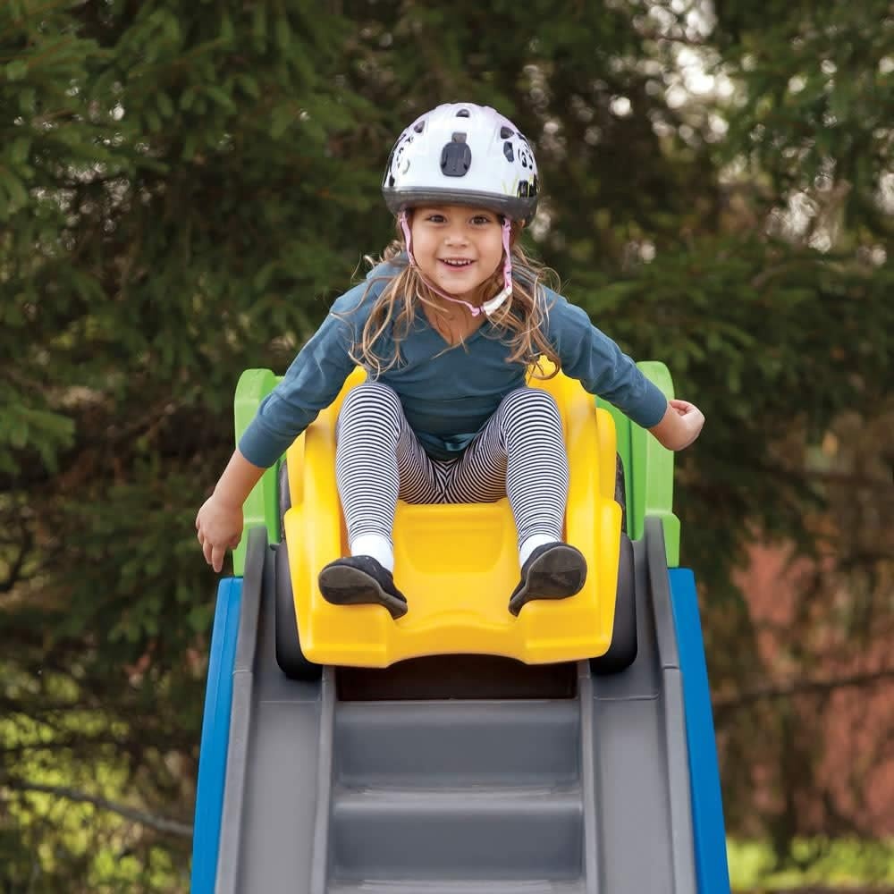 image:imageStep2 Extreme Coaster Kids Ride On Toy Push Car IndoorOutdoor Roller Coaster amp Playset Made of Durable Plastic Max Weight 80 lbs For Toddlers 3 Years OldCoaster