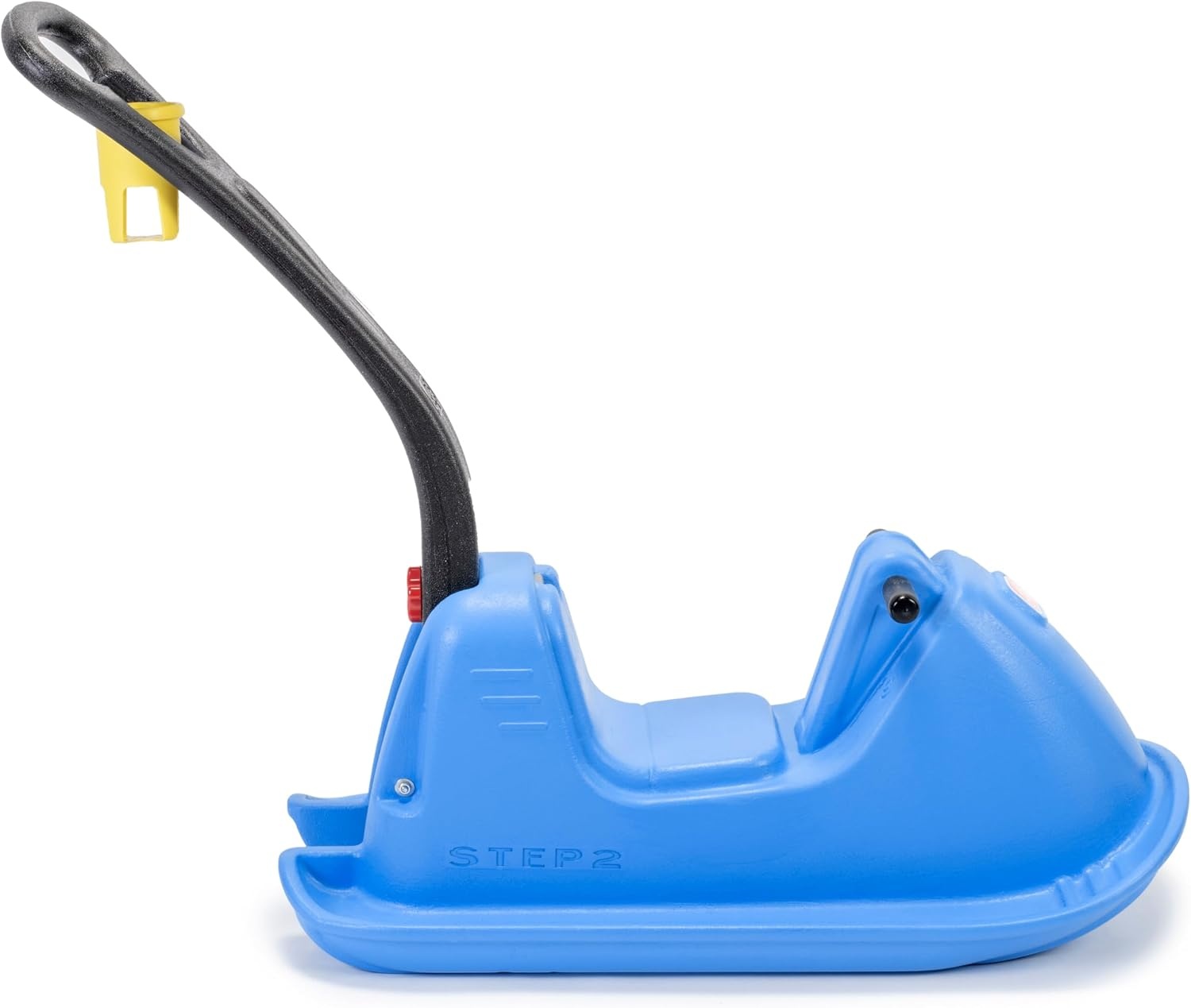 image:imageStep2 Push Around Sled Kids Ride On Toy amp Outdoor Snow Toboggan Made of Durable Plastic Max Weight 40 lbs for Toddlers 153 Years Old Blue