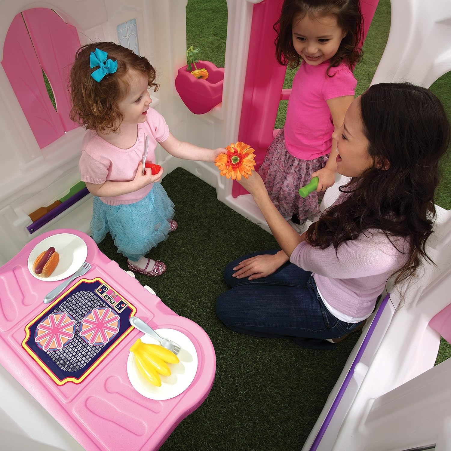 image:imageStep2 Sweetheart Kids Playhouse IndoorOutdoor Playset Interactive Play with Sounds Made of Durable Plastic For Toddlers 15 Years Old
