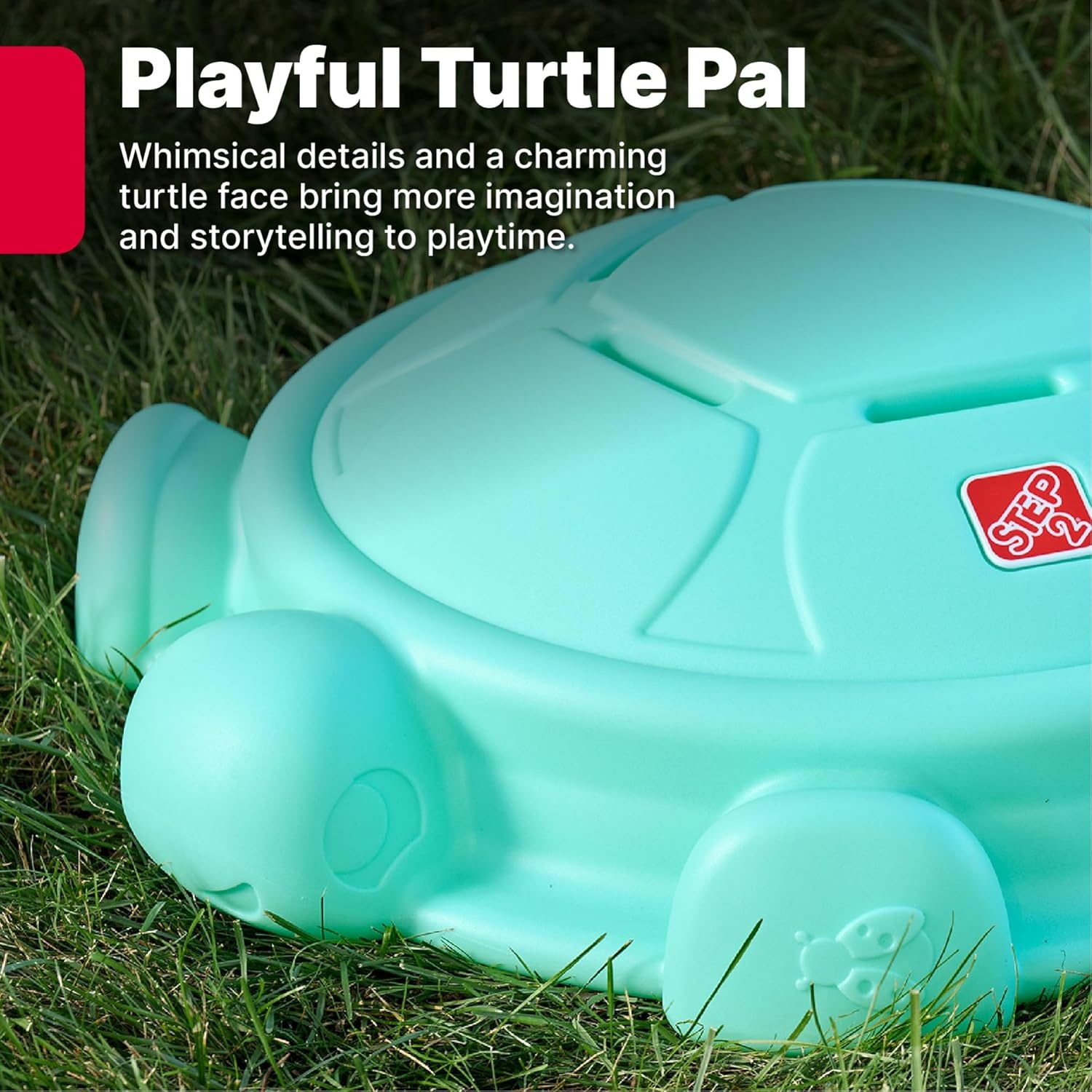 image:imageStep2 Topsy Turtle Rocking Disk and Stepping Stone Balance and Climbing Toy for Kids and Toddlers IndoorOutdoor 18 Months 3 Years Mint
