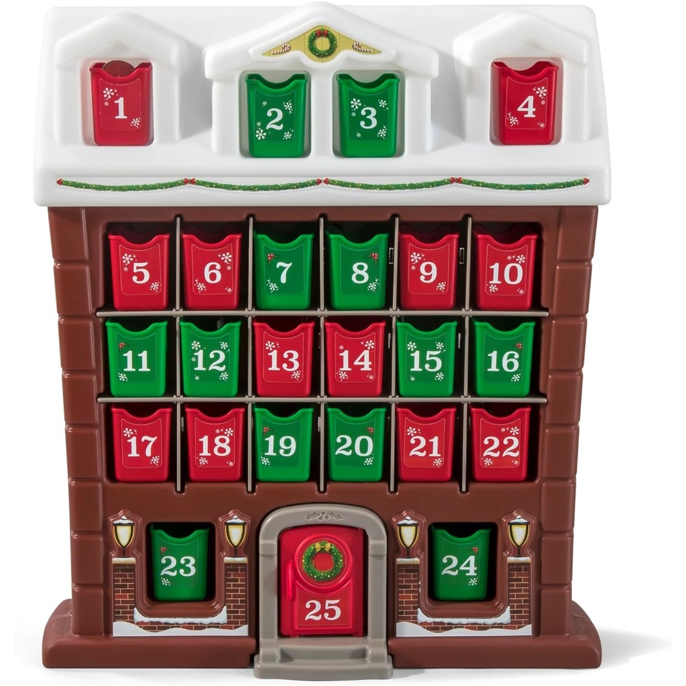 image:imageStep2 My First Advent Calendar Kids Interactive Christmas Toy Includes 25 Toy Refillable Bins Hide Surprises for Holiday Excitement Made of Durable Plastic for Toddlers 15 Years Old