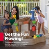 Step 2 Pump & Splash Discovery Pond Water Table, Kids Water Sensory Activity Pool, Summer Outdoor Toys, 10 Piece Toy Accessories, For Toddlers 2+ Years Old