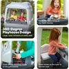 Step2 Adventure Camper Kids Playhouse, Indoor/Outdoor Playset with Kitchenette, Interactive Doorbell Sounds, 52-Piece Toy Accessories, Durable Plastic, For Toddlers 2+ Years(Playhouse)