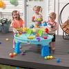 Step2 Ball Buddies Adventure Center Water Table for Kids, Indoor and Outdoor Kids Water Sensory Table Pool, Ages 1.5+ Years Old, 23 Piece Water Toy Accessories, Blue