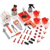 Step2 Big Builders Pro Workshop for Kids, Indoor/Outdoor Tool Bench for Children, Interactive Play with Sounds, Includes 45 Piece Toy Accessory Kit, Made of Durable Plastic, For Toddlers 3+ Years Old