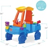 Step2 Car Wash Splash Center, Kids Water Table & Pretend Play Car, Activity Sensory Playset, Summer Outdoor Toys, 13 Piece Water Toy Accessories, For Toddlers 3+ Years Old