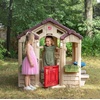 Step2 Charming Cottage Kids Playhouse, Indoor and Outdoor Clubhouse Playset, Interactive Sounds, Toddlers 2+ Years Old, Easy to Assemble(Playhouse)