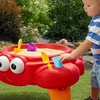Step2 Crabbie Sand Table, Kids Sand Activity Sensory Table, 4 Piece Accessory Kit, Toddler Summer Outdoor Toys, Ages 1.5 – 6 Years Old