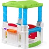 Step2 Crazy Maze Toddler Ball Pit, Kids Playhouse, Indoor/Outdoor Playset, Interactive Play with Sounds, Includes 20 Colorful Balls, Made of Durable Plastic, For Toddlers 1.5+ Years Old(Green Roof)