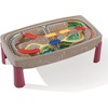 Step2 Deluxe Canyon Road Train & Track Table, Kids Activity Table for Cars, Cover Included, Made of Durable Plastic, Includes 3-Piece Train Set, For Toddlers 3+ Years Old