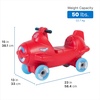 Step2 Dino Dash Kids Push Car, Foot Powered Ride On Toy, Practice Balance with 4 Wheels, Track Not Included, Made of Durable Plastic, Max Weight 50 lbs., for Toddlers 2-5 Years Old, Green(Sky Rider)