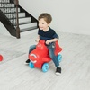 Step2 Dino Dash Kids Push Car, Foot Powered Ride On Toy, Practice Balance with 4 Wheels, Track Not Included, Made of Durable Plastic, Max Weight 50 lbs., for Toddlers 2-5 Years Old, Green(Sky Rider)