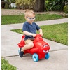 Step2 Dino Dash Kids Push Car, Foot Powered Ride On Toy, Practice Balance with 4 Wheels, Track Not Included, Made of Durable Plastic, Max Weight 50 lbs., for Toddlers 2-5 Years Old, Green(Sky Rider)