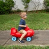 Step2 Dino Dash Kids Push Car, Foot Powered Ride On Toy, Practice Balance with 4 Wheels, Track Not Included, Made of Durable Plastic, Max Weight 50 lbs., for Toddlers 2-5 Years Old, Green(Sky Rider)