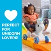 Step2 Dino Dash Up & Down Roller Coaster Kids Ride On Toy, Push Car, Indoor/Outdoor Playset, Made of Durable Plastic, Max Weight 50 lbs., for Toddlers 2-5 Years Old(Unicorn)