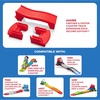 Step2 Farther & Faster Coaster Track Expansion Pack, Extra 3 Feet, Kids Ride On Toy Roller Coaster Track, Push Car, Indoor/Outdoor Playset, Made of Durable Plastic, For Toddlers 2-5 Years Old(Second Edition)