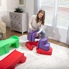 Step2 Farther & Faster Coaster Track Expansion Pack, Extra 3 Feet, Kids Ride On Toy Roller Coaster Track, Push Car, Indoor/Outdoor Playset, Made of Durable Plastic, For Toddlers 2-5 Years Old(First Edition)