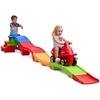 Step2 Farther & Faster Coaster Track Expansion Pack, Extra 3 Feet, Kids Ride On Toy Roller Coaster Track, Push Car, Indoor/Outdoor Playset, Made of Durable Plastic, For Toddlers 2-5 Years Old(Second Edition)