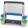 Step2 Jumbo Art Easel, Kids Art Activity Table, Double-Sided Dry Erase and Chalkboard, Storage Bins and Trays, For Toddlers and Preschoolers Ages 3+ Years Old