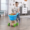 Step2 Little Helper’s Shopping Cart for Kids, Play Grocery Cart, Made of Durable Plastic, for Toddlers 2+ Years Old, Blue(Blue)