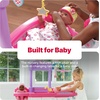 Step2 Love & Care Deluxe Baby Doll Nursery Playset for Kids, Compact Changing Station & Crib, Made of Durable Plastic, Includes Toy Accessories, For Toddlers 2-6 Years Old, Pink(Pink)