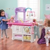 Step2 Love & Care Deluxe Baby Doll Nursery Playset for Kids, Compact Changing Station & Crib, Made of Durable Plastic, Includes Toy Accessories, For Toddlers 2-6 Years Old, Pink(Pink)