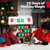 Step2 My First Advent Calendar, Kids Interactive Christmas Toy, Includes 25 Toy Refillable Bins, Hide Surprises for Holiday Excitement, Made of Durable Plastic, for Toddlers 1.5+ Years Old