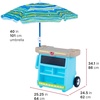 Step2 My First Lemonade Stand for Kids, Play Toy for Toddlers Ages 3+ Years Old, Durable, Easy Assembly, Blue