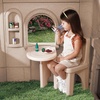 Step2 Naturally Playful Storybook Cottage Kids Playhouse, Indoor/Outdoor Playset, Interactive Play with Sounds, Made of Durable Plastic, For Toddlers 1.5+ Years Old