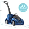 Step2 Push Around Buggy GT Kids Push Car, Ride On Toy, Stroller Substitute, Includes Seat Belt & Horn, Made of Durable Plastic, Max Weight 50 lbs., For Toddlers 1.5-3 Years Old, Blue(Blue)