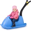 Step2 Push Around Sled, Kids Ride On Toy & Outdoor Snow Toboggan, Made of Durable Plastic, Max Weight 40 lbs., for Toddlers 1.5-3 Years Old, Blue