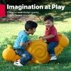 Step2 Seesaw Snail Kids Teeter Totter, Indoor/Outdoor Rocking Rider Toy, Fits 2 Toddlers, Ages 18 Months–3 Years, Mango