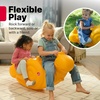 Step2 Seesaw Snail Kids Teeter Totter, Indoor/Outdoor Rocking Rider Toy, Fits 2 Toddlers, Ages 18 Months–3 Years, Mango