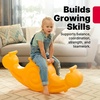 Step2 Seesaw Snail Kids Teeter Totter, Indoor/Outdoor Rocking Rider Toy, Fits 2 Toddlers, Ages 18 Months–3 Years, Mango