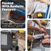 Step2 Sizzle & Smoke BBQ Grill Playset, Indoor/Outdoor Interactive Play with Sounds and Effects, Toddlers 3+ Years Old, 15 Piece Toy Accessories